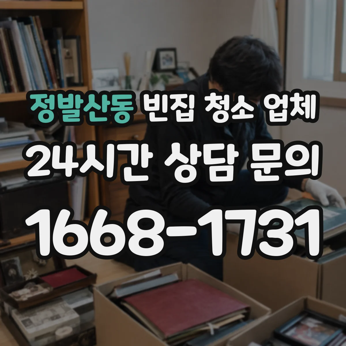 정발산동 빈집 청소 업체