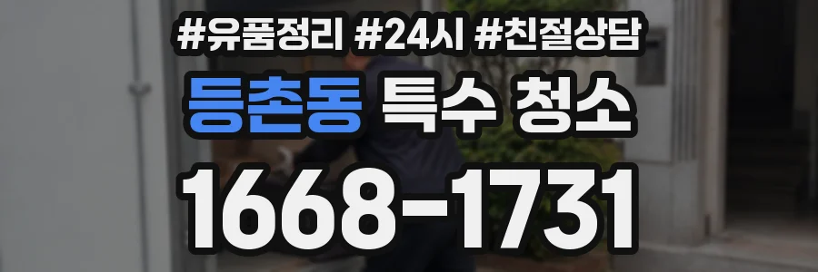 등촌동 특수 청소