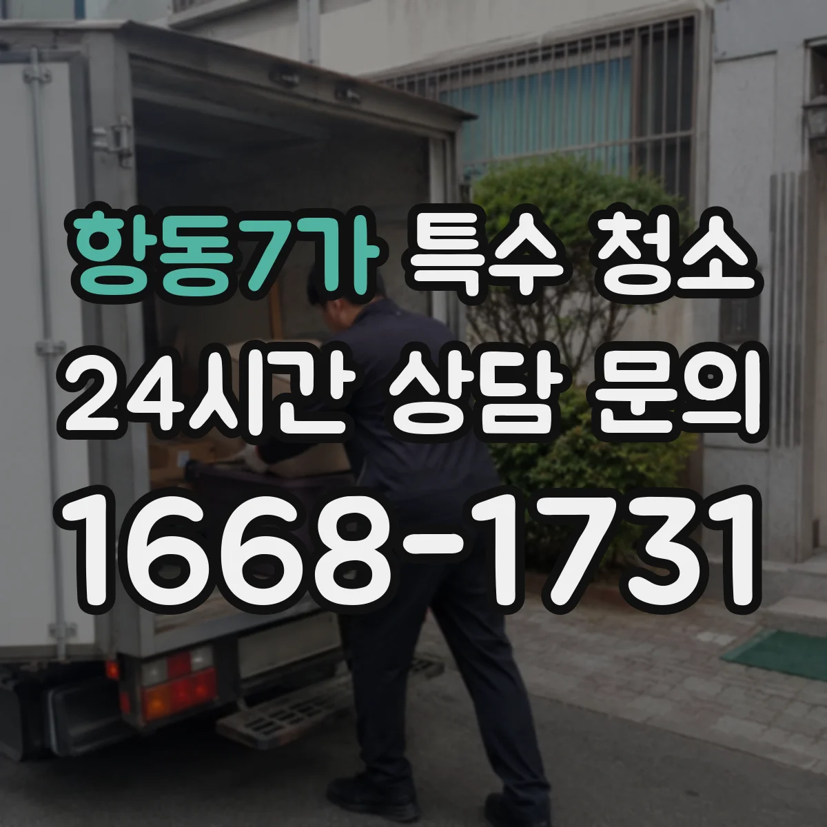 항동7가 특수 청소