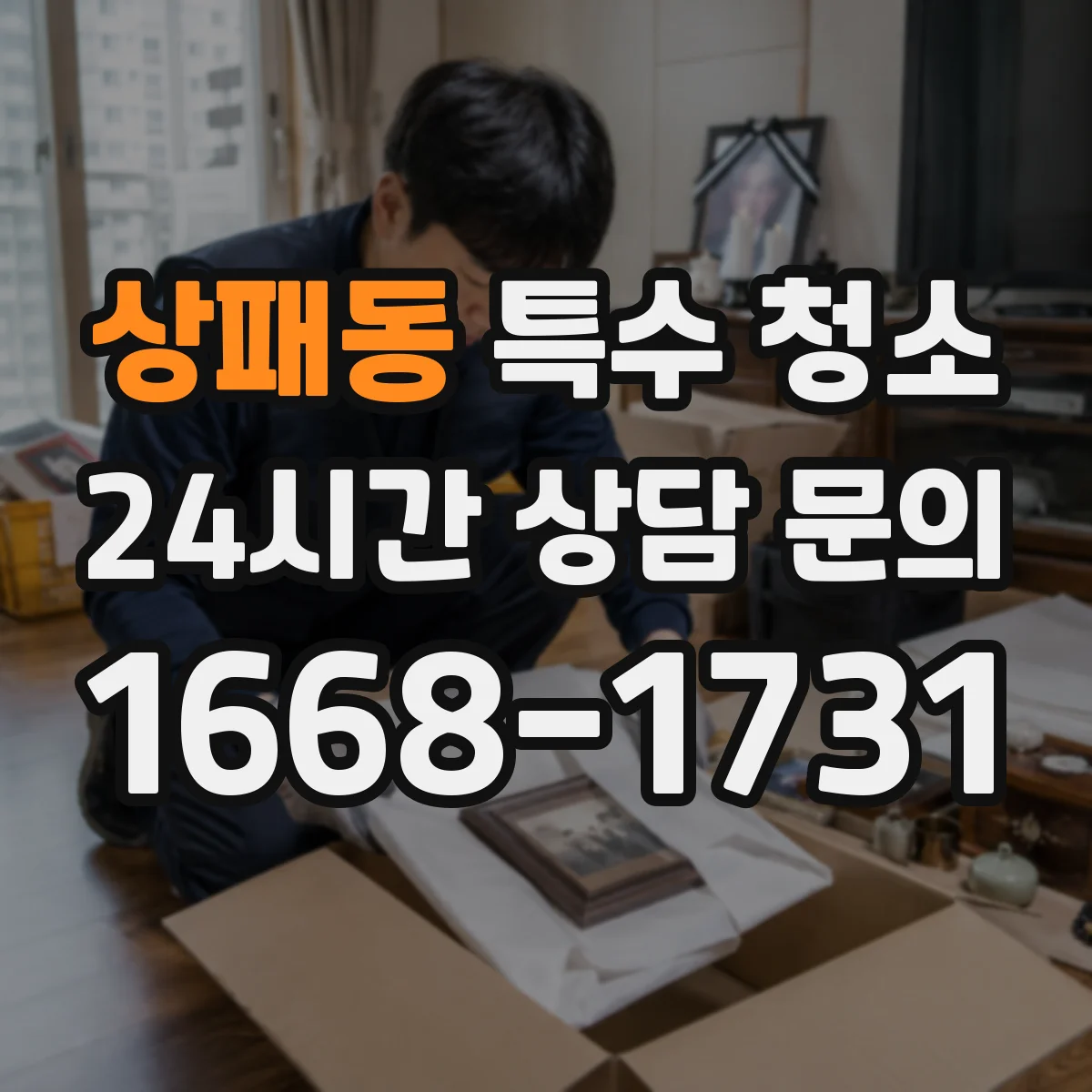 상패동 특수 청소