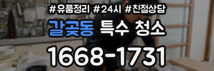 갈곶동 특수 청소