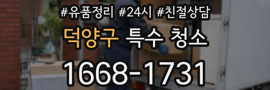 덕양구 특수 청소