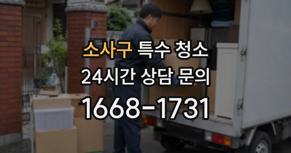 소사구 특수 청소