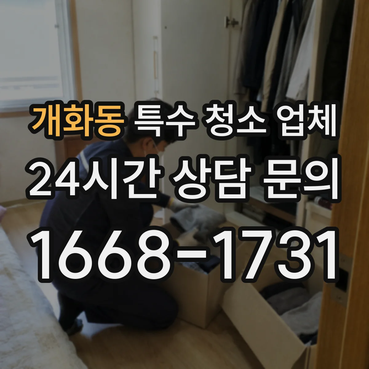 개화동 특수 청소 업체