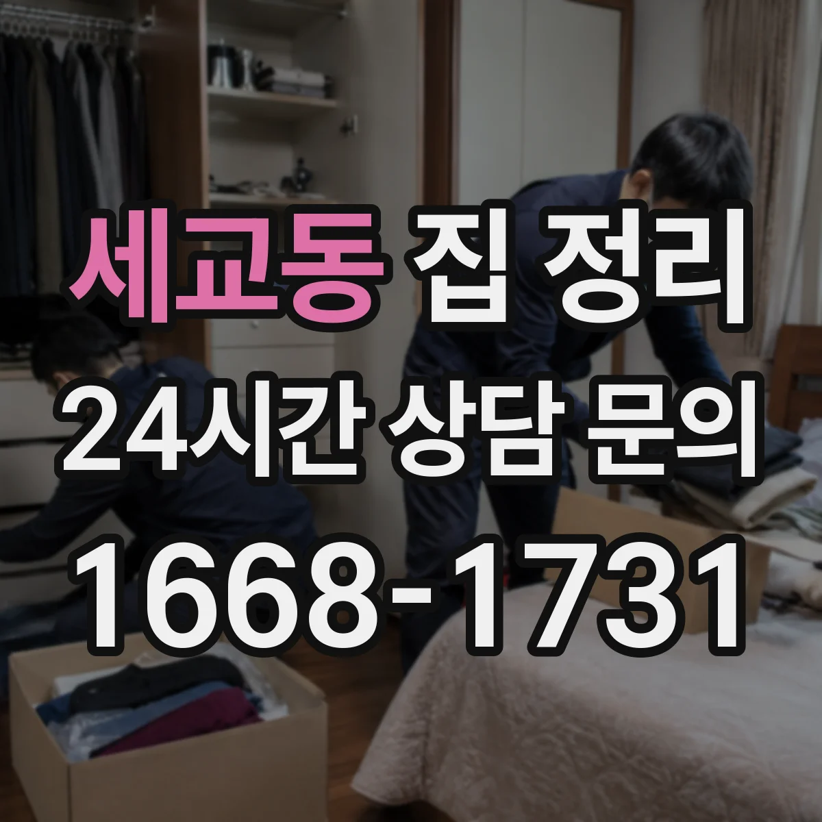 세교동 집 정리