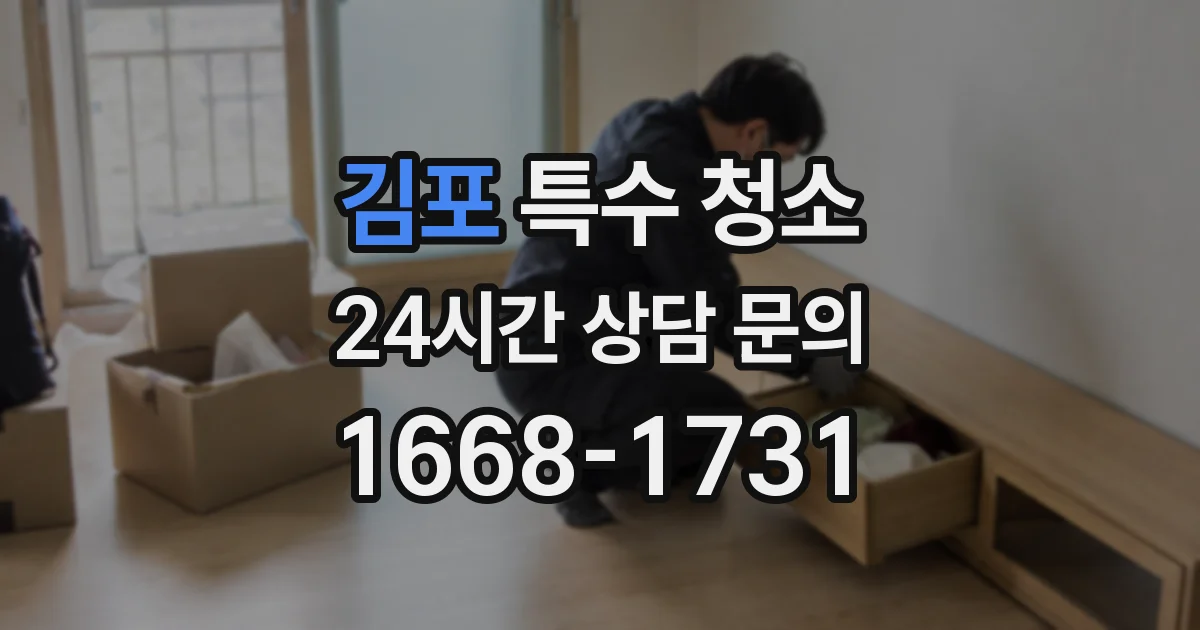 김포 특수 청소