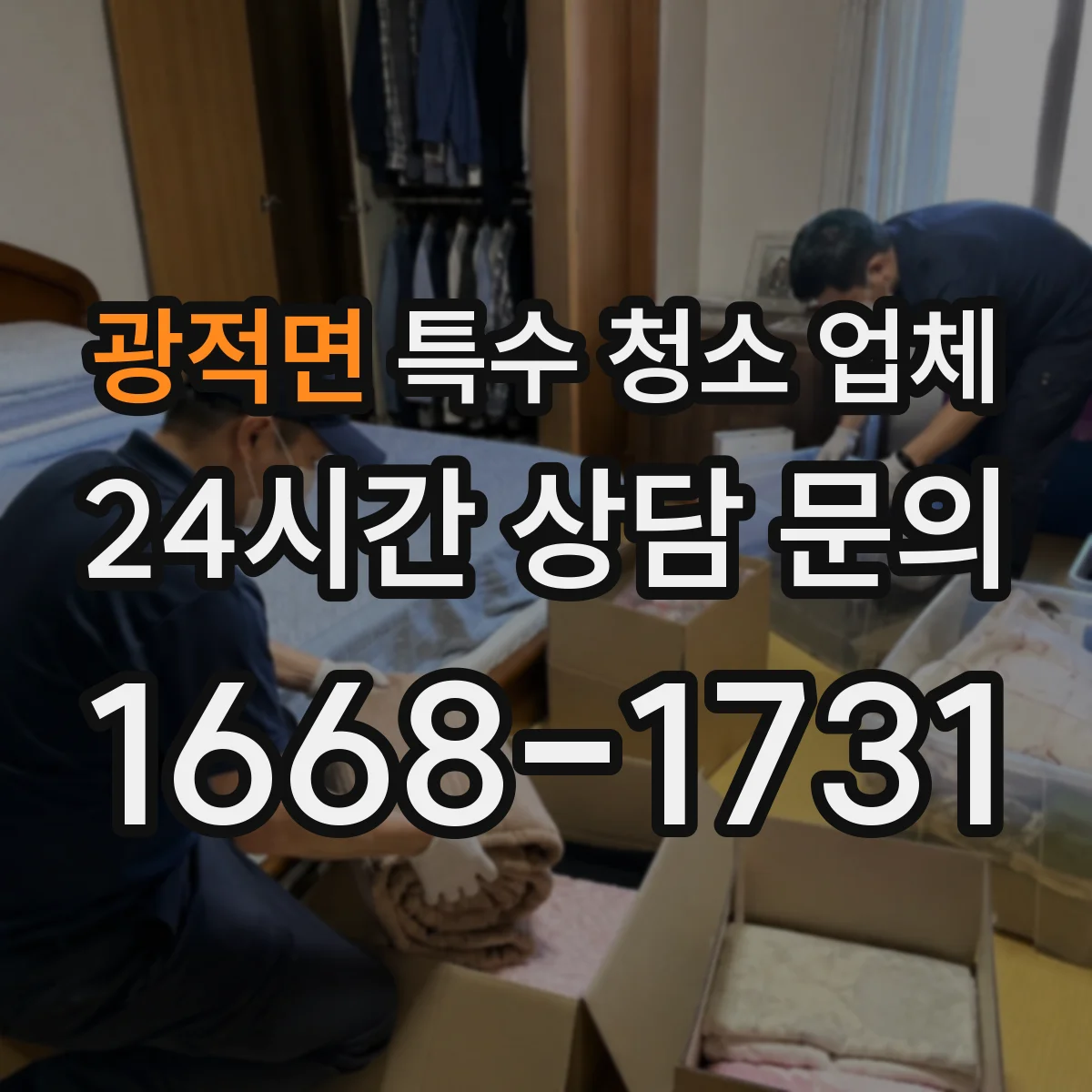 광적면 특수 청소 업체