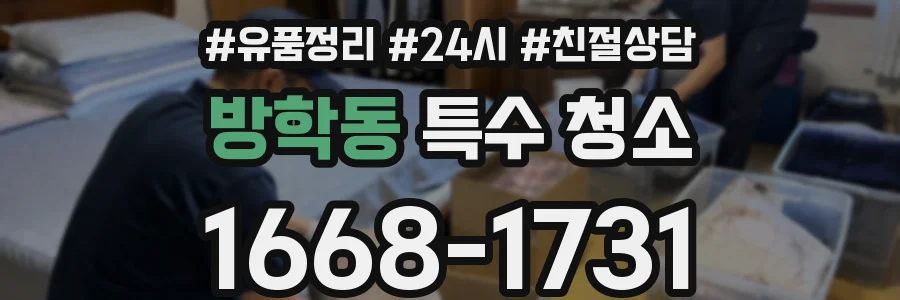 방학동 특수 청소