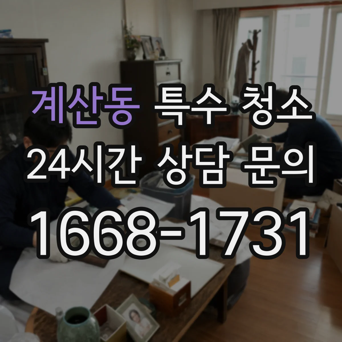 계산동 특수 청소