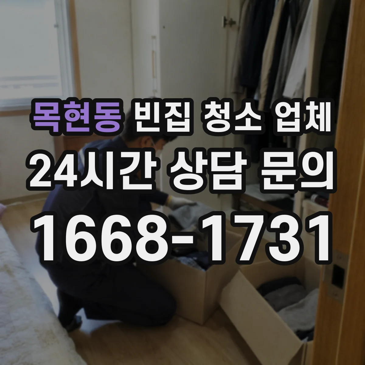 목현동 빈집 청소 업체
