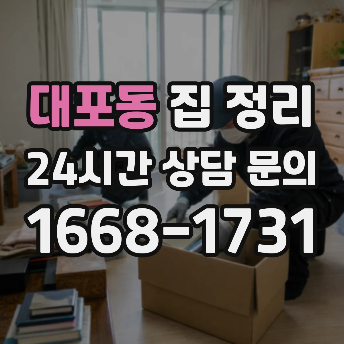 대포동 집 정리