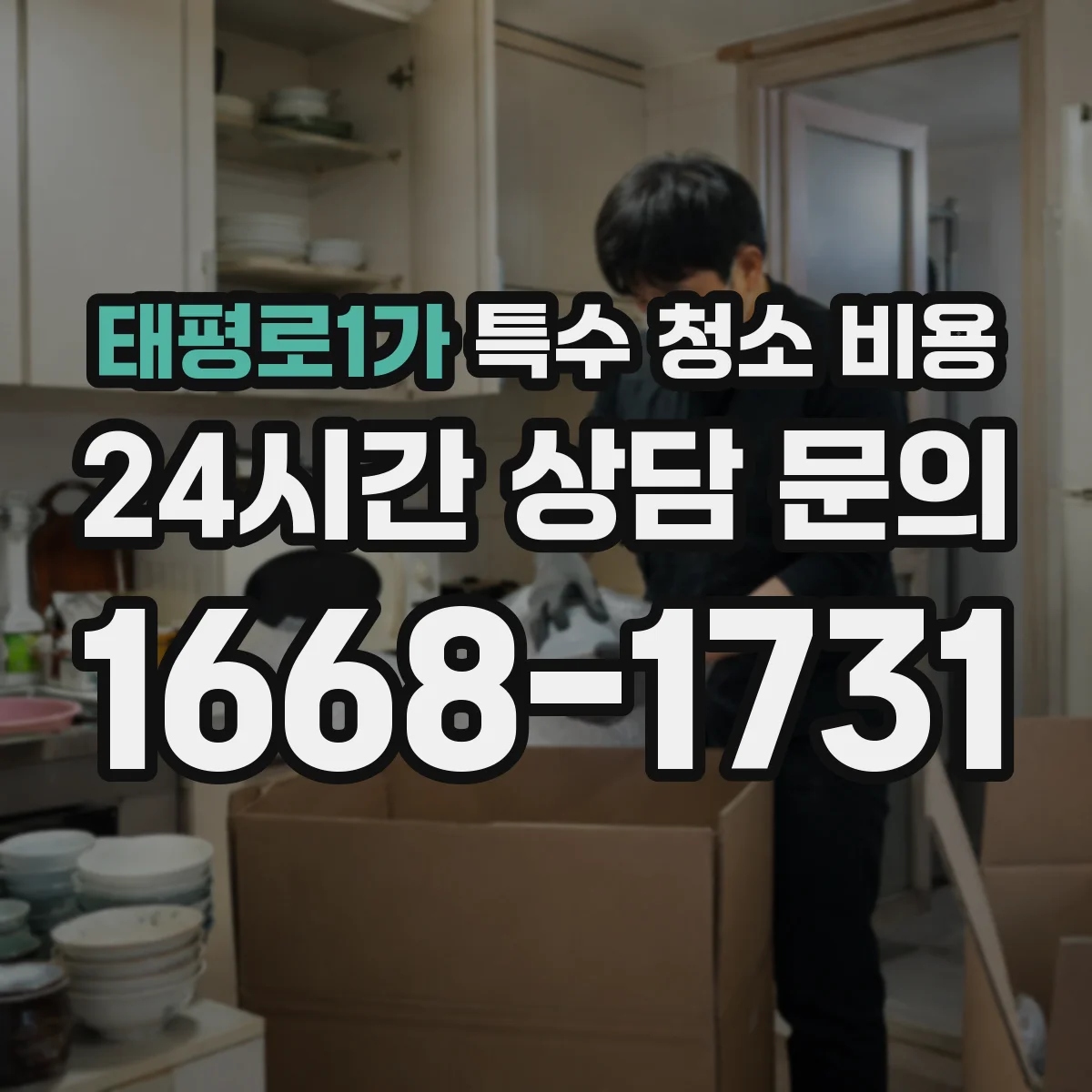 태평로1가 특수 청소 비용 침실·거실 면적별 악취 처리 비용