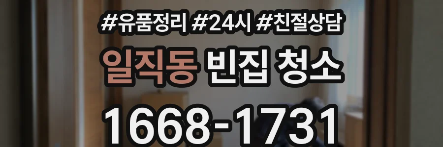 일직동 빈집 청소