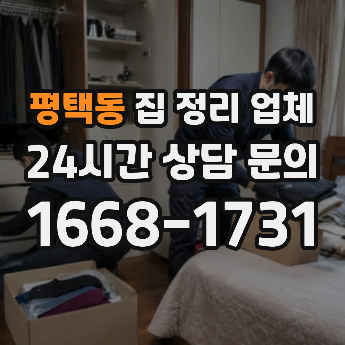 평택동 집 정리 업체