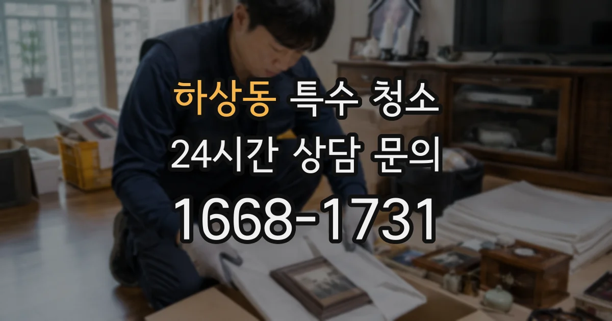 하상동 특수 청소