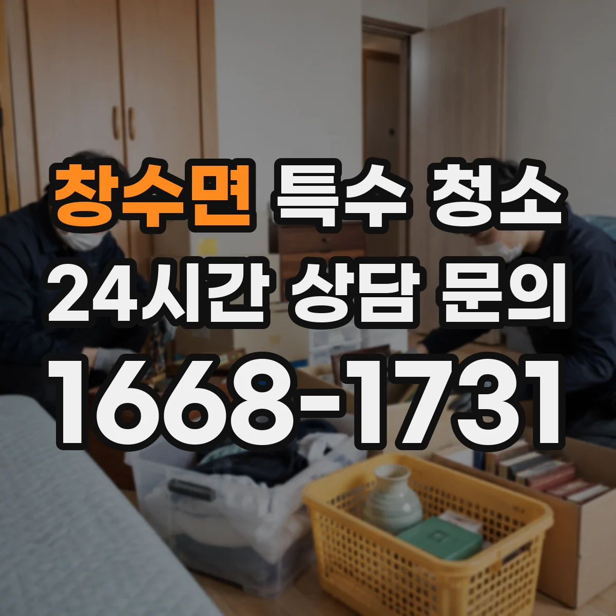 창수면 특수 청소