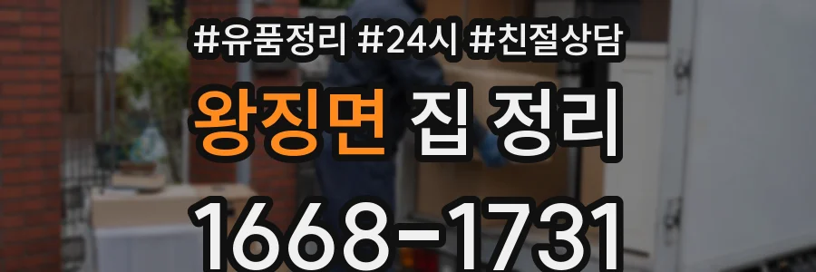왕징면 집 정리