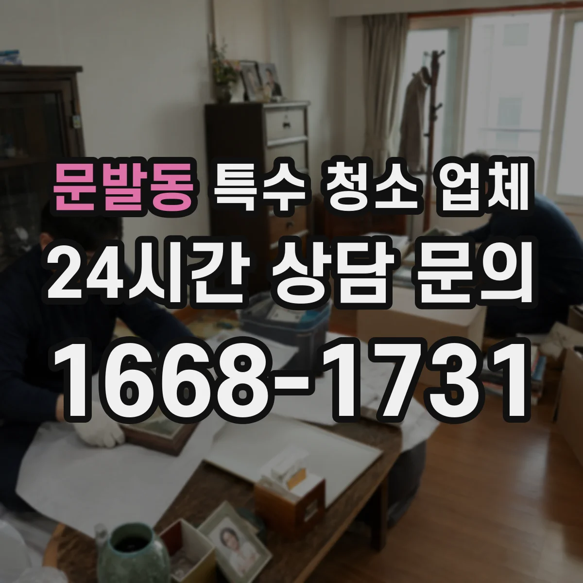 문발동 특수 청소 업체