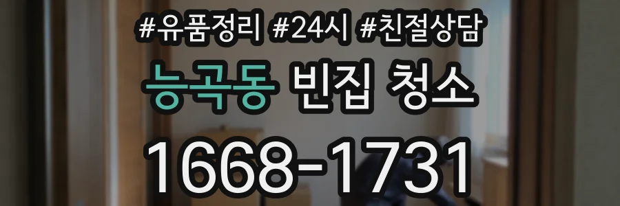 능곡동 빈집 청소