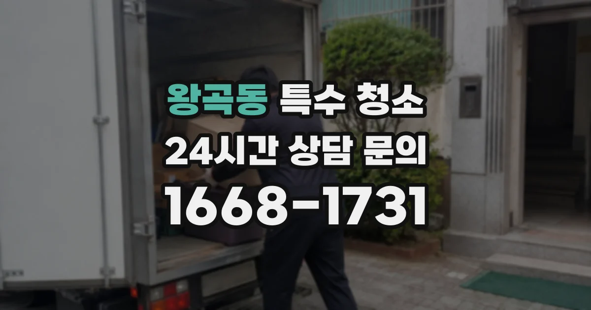 왕곡동 특수 청소