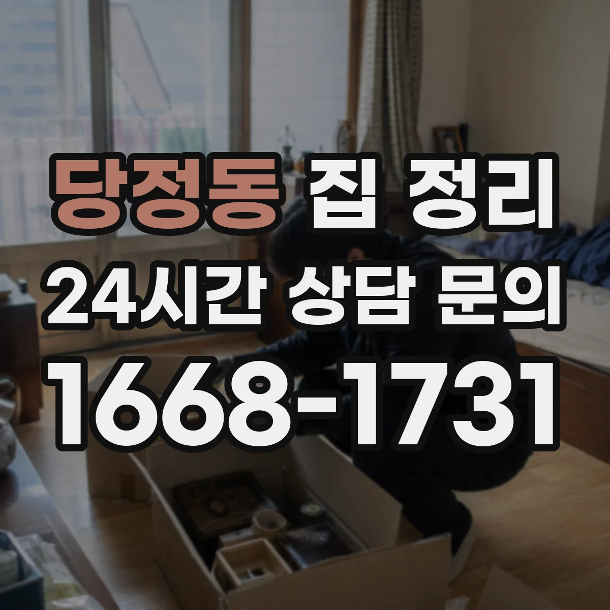 당정동 집 정리