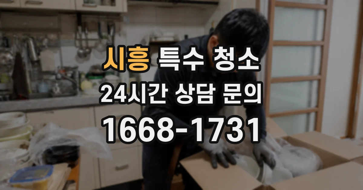 시흥 특수 청소