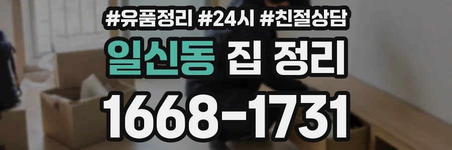 일신동 집 정리