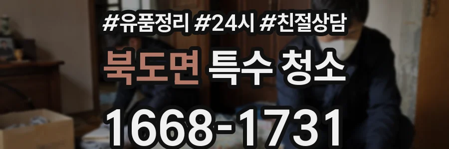 북도면 특수 청소