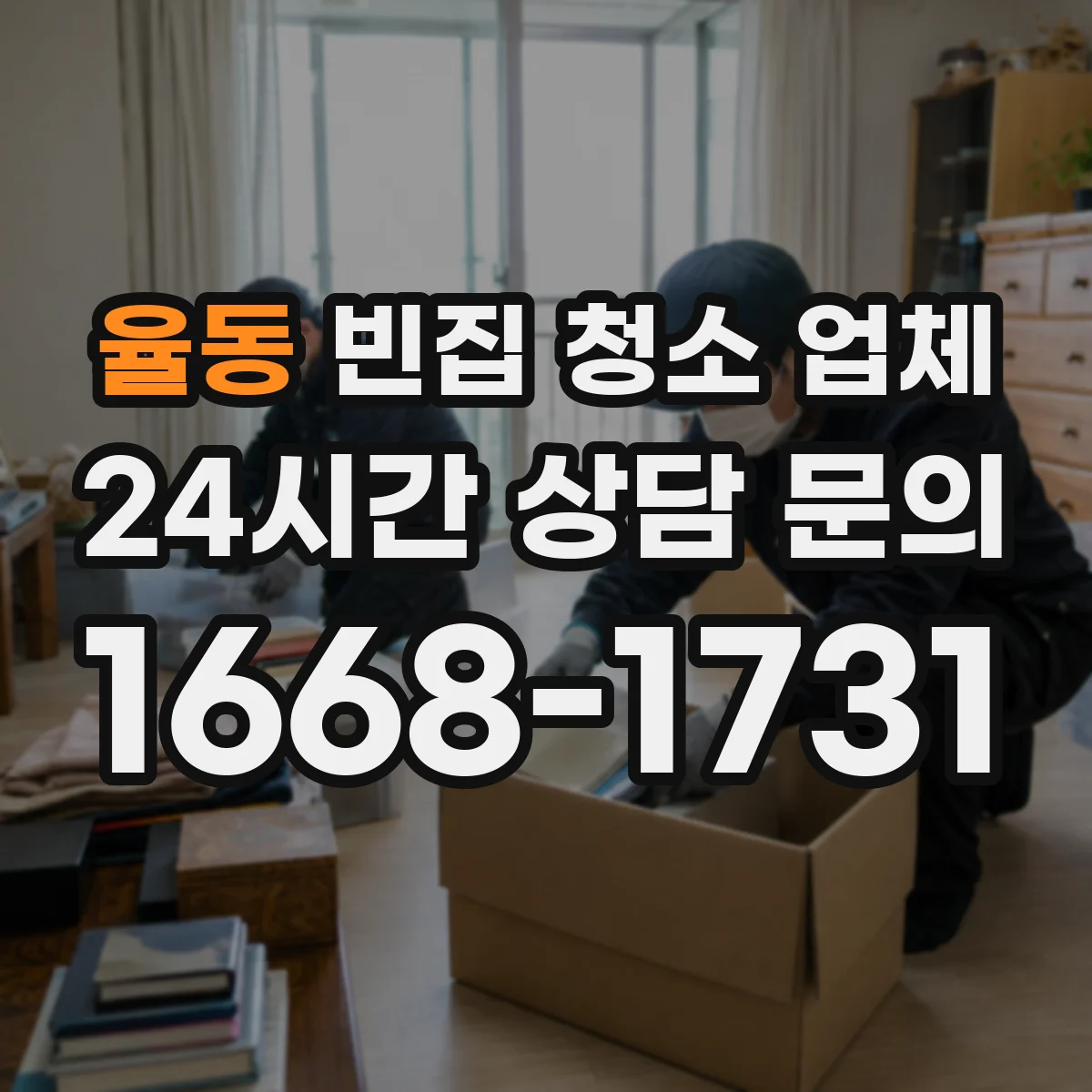 율동 빈집 청소 업체