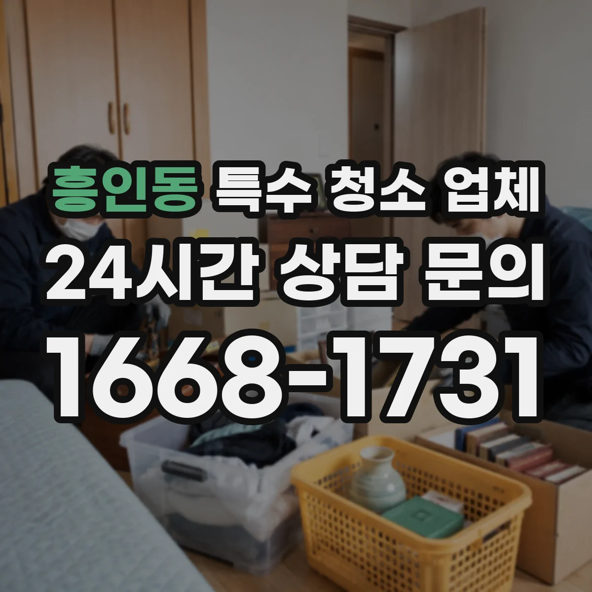 흥인동 특수 청소 업체
