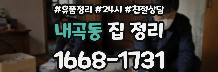 내곡동 집 정리