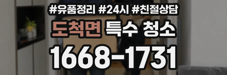 도척면 특수 청소