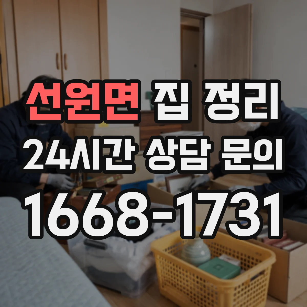 선원면 집 정리