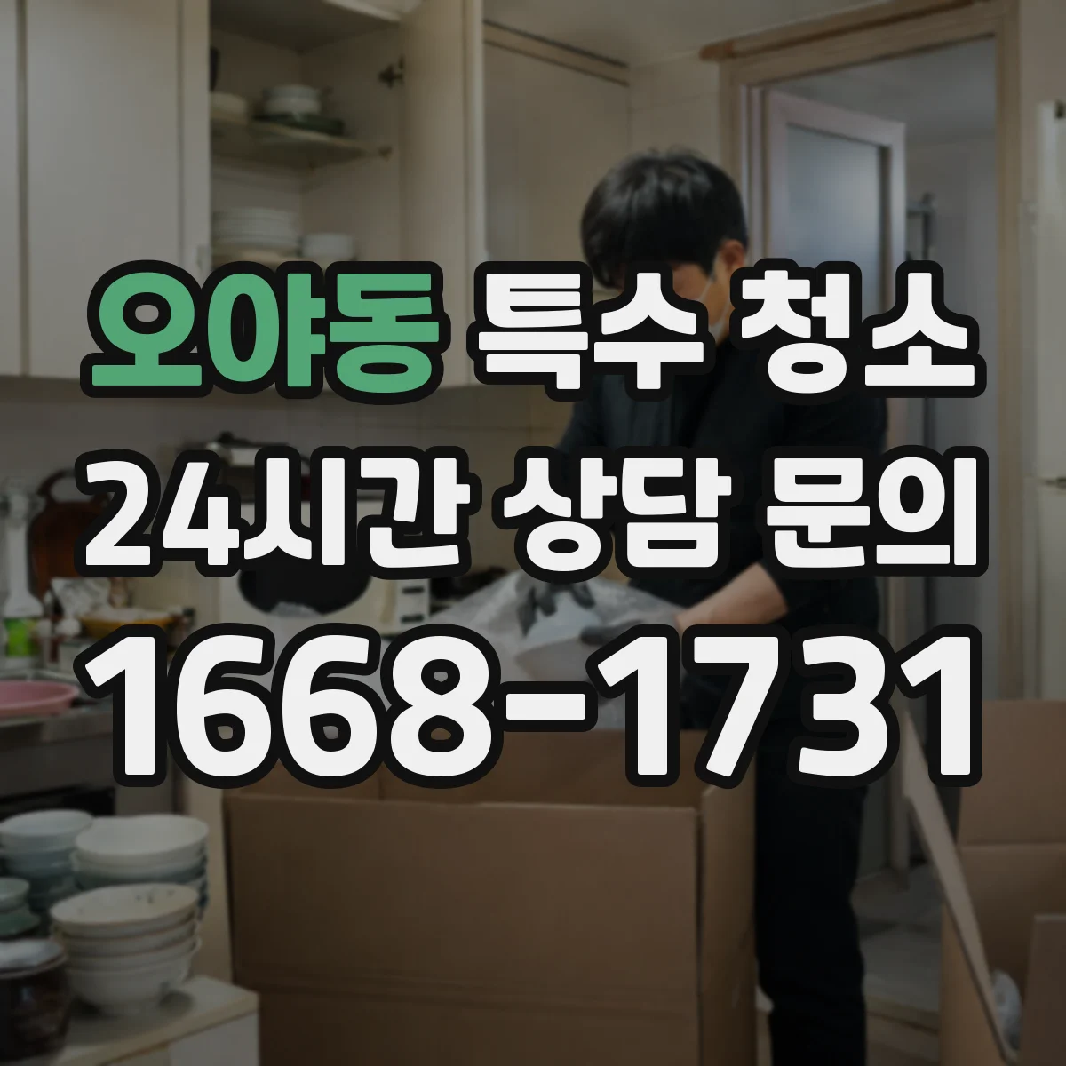 오야동 특수 청소