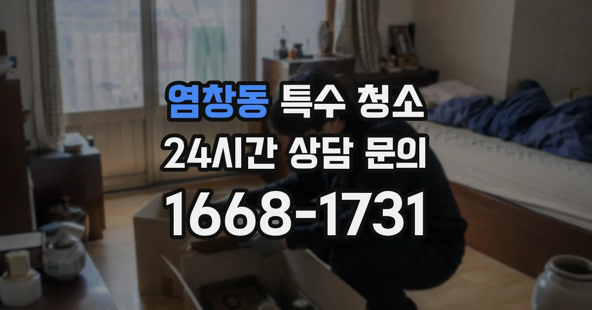 염창동 특수 청소