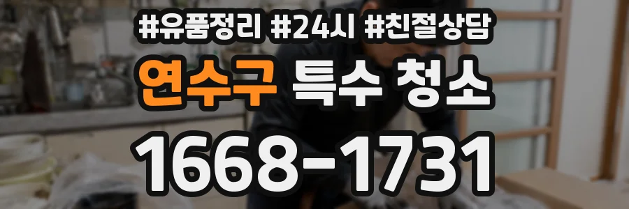 연수구 특수 청소