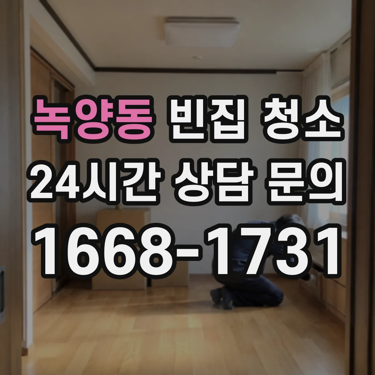 녹양동 빈집 청소