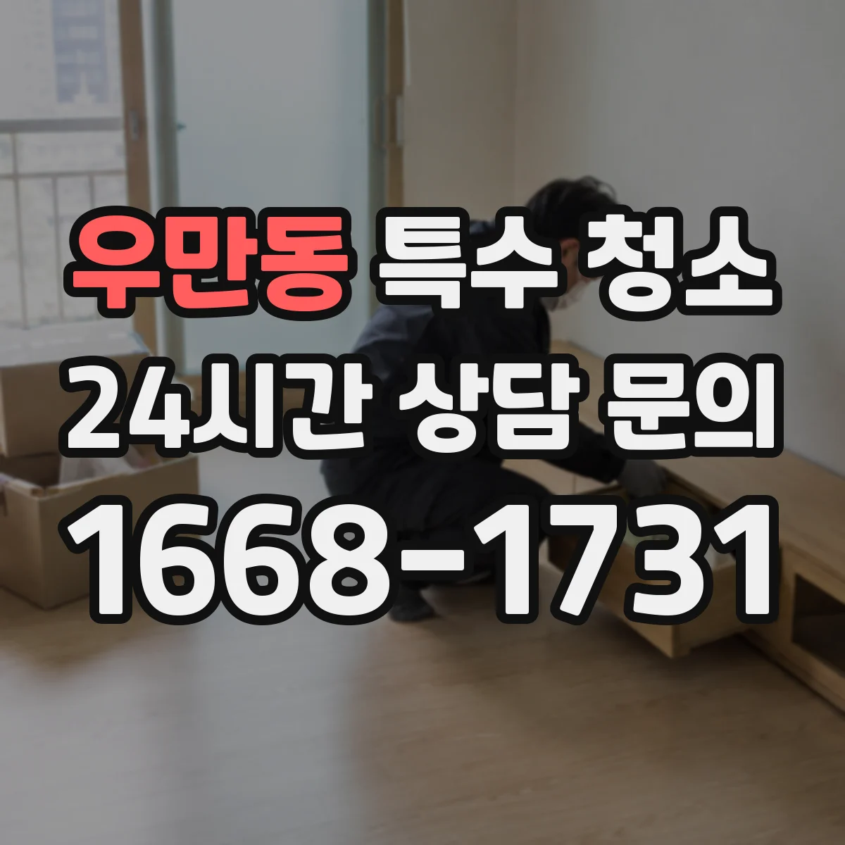 우만동 특수 청소