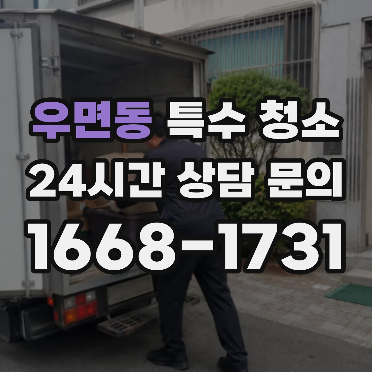 우면동 특수 청소