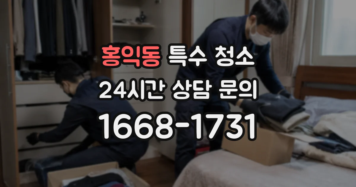 홍익동 특수 청소