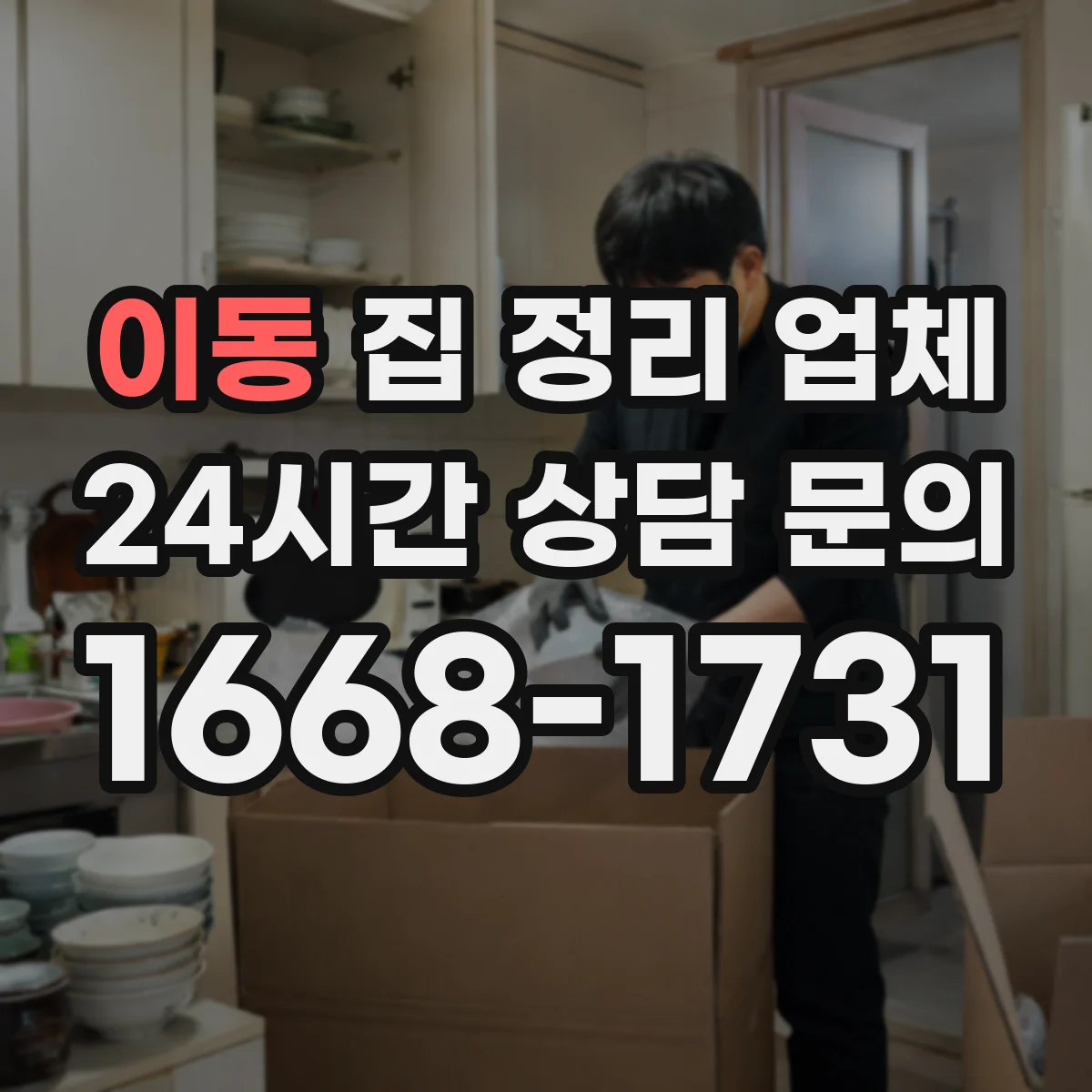 이동 집 정리 업체