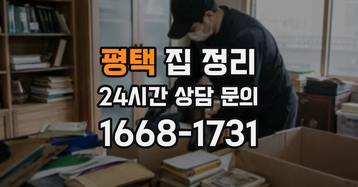 평택 집 정리