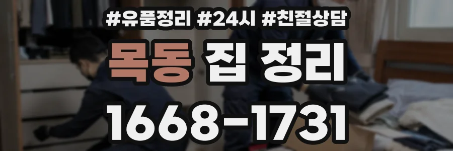 목동 집 정리