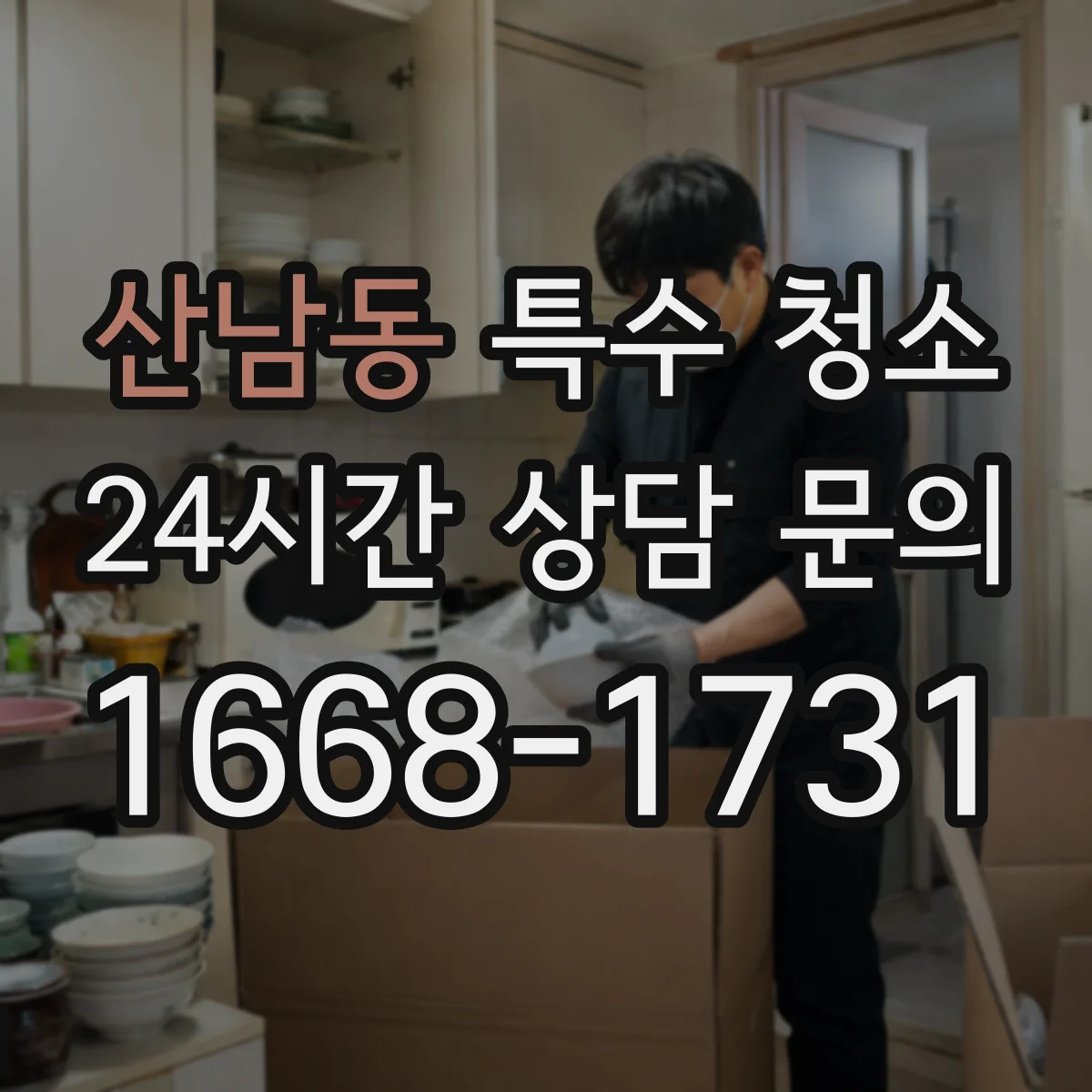 산남동 특수 청소