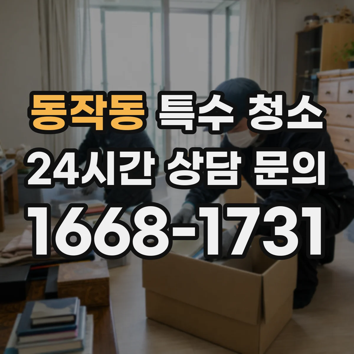 동작동 특수 청소