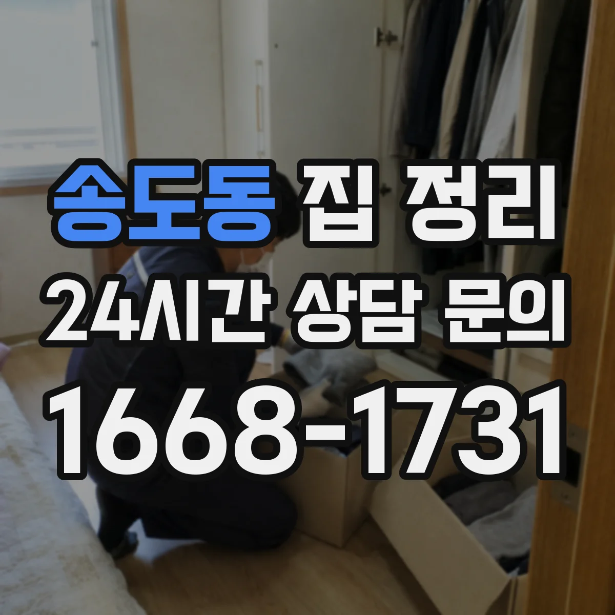 송도동 집 정리