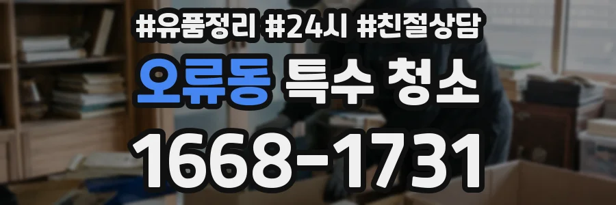 오류동 특수 청소