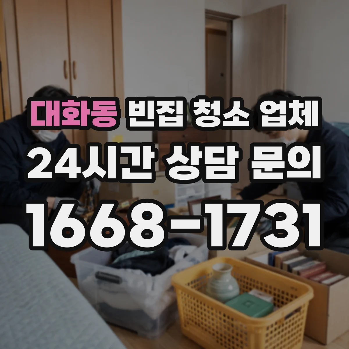 대화동 빈집 청소 업체