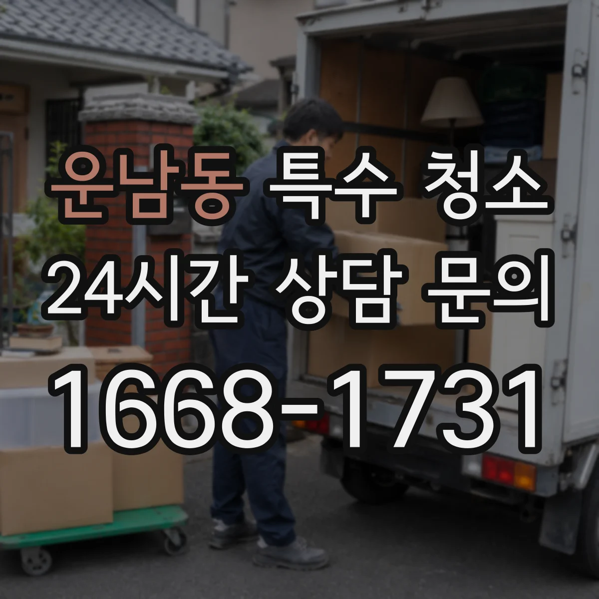 운남동 특수 청소