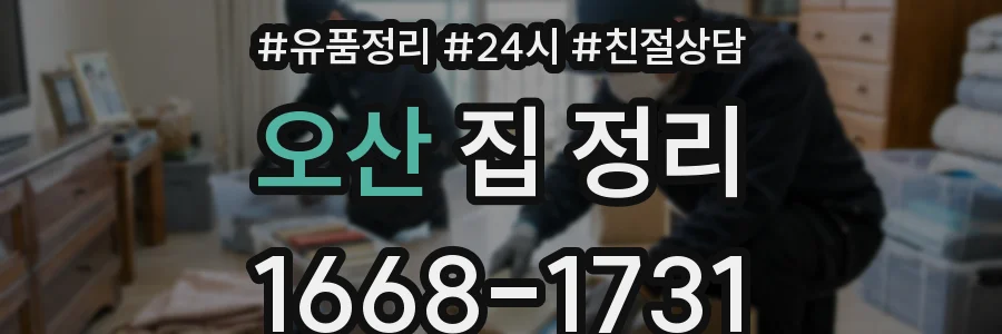 오산 집 정리